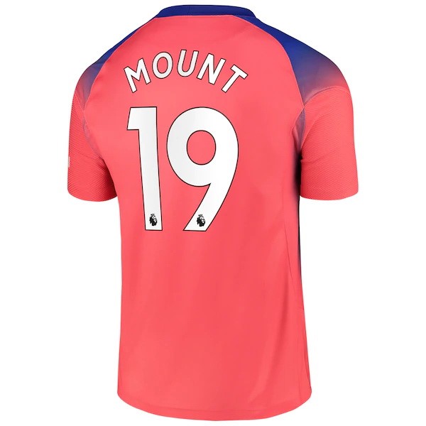 Camiseta Chelsea NO.19 Mount 3ª 2020-2021 Naranja